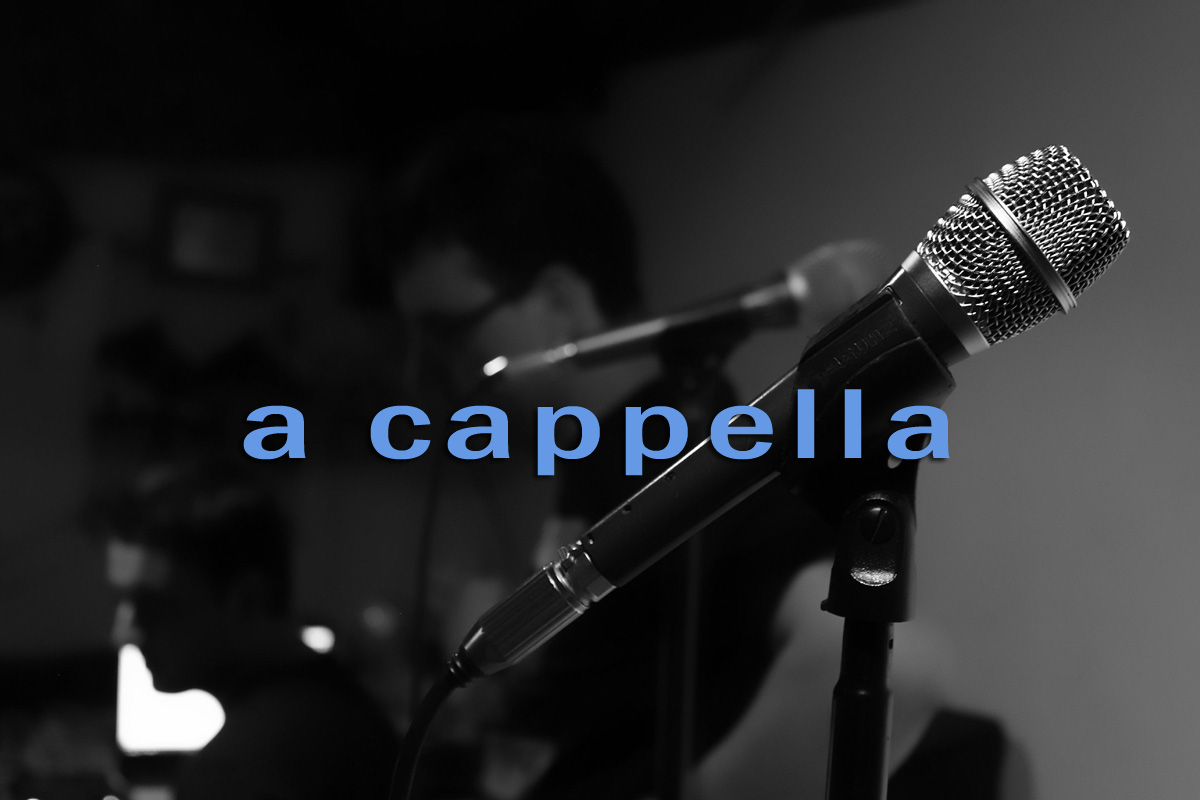 生演奏の出張サービス。音楽の広場のアカペラアーティスト