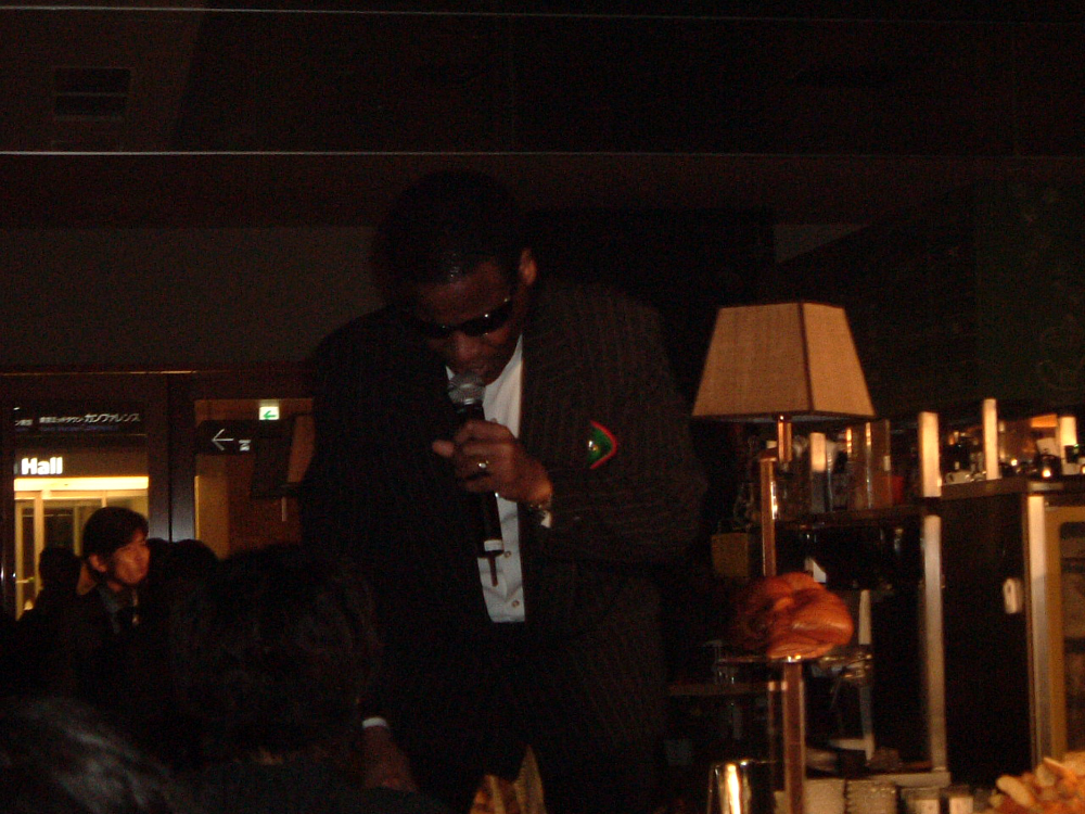 披露宴のゴスペル生演奏。音楽の広場