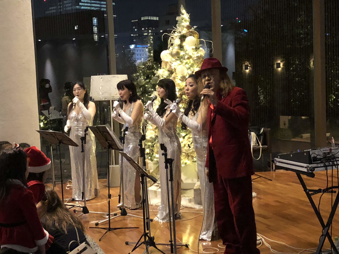 音楽の広場のゴスペル演出